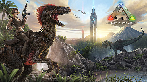 画像ギャラリー No.003のサムネイル画像 / オープンワールド恐竜サバイバルACT「ARK: Survival Evolved」のSwitch版，本日発売。砂漠と荒野が舞台となるDLCの配信もスタート