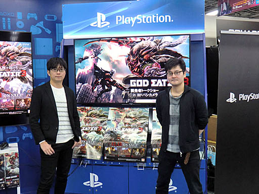 画像ギャラリー No.001のサムネイル画像 / 改良点が丸分かり！　「GOD EATER 3 アクション体験版 改」店頭体験会＆開発者トークショーをレポート