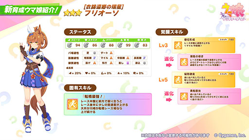 画像ギャラリー No.002のサムネイル画像 / 「ウマ娘 プリティーダービー」，新育成ウマ娘・★3フリオーソを本日実装。船橋所属のまま中央馬と渡り合い，ダートGIを6勝した地方競馬の星