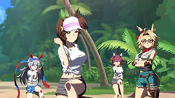 画像ギャラリー No.004のサムネイル画像 / 「ウマ娘」，新育成シナリオ「無人島へようこそ -DESIGN YOUR ISLAND-」を本日リリース。ルメールさんが無人島へ漂着する新CMも公開に