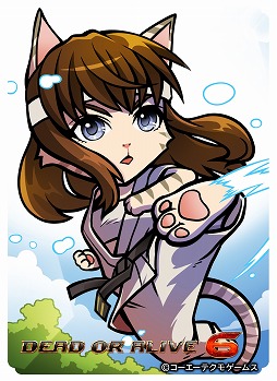 画像ギャラリー No.012のサムネイル画像 / 「のぶニャがの野望 ニャぷり！」，「DEAD OR ALIVE 6」とのコラボが2月9日にスタート