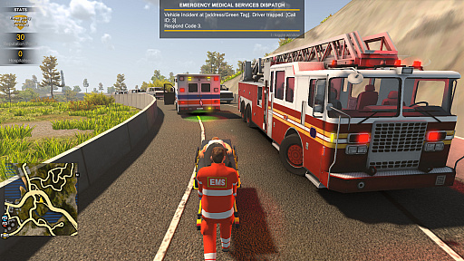 画像ギャラリー No.006のサムネイル画像 / オープンワールドで緊急サービスに従事する「Flashing Lights - Police Fire EMS」のアーリーアクセス版がSteamでリリース