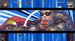 画像ギャラリー No.003のサムネイル画像 / 対戦型シューティングゲーム「ライバル・メガガン」が11月29日にリリース。ライバルの画面に侵略して，敵機を星屑にしてやろう