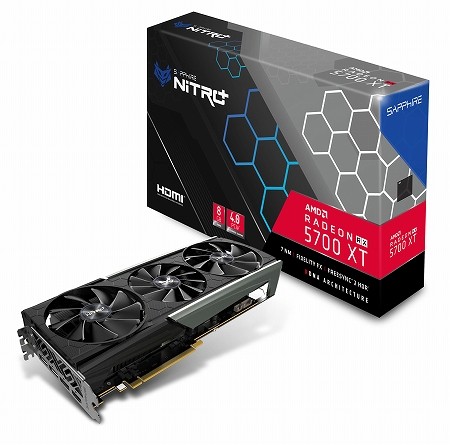画像ギャラリー No.001のサムネイル画像 / SapphireのNITROブランドから3連ファン搭載のRX 5700 XTカードが登場