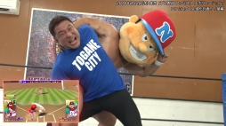 画像ギャラリー No.004のサムネイル画像 / 「ファミスタ エボリューション」，新日本プロレスとのコラボ動画後編が公開