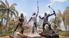 画像ギャラリー No.006のサムネイル画像 / 「Conan Outcasts」の追加DLC「鋼の秘密」が配信開始。シュワルツェネッガーさん扮する英雄コナン像など，映画に登場したアイテムが加わる