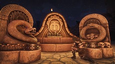 画像ギャラリー No.007のサムネイル画像 / 「Conan Outcasts」の追加DLC「鋼の秘密」が配信開始。シュワルツェネッガーさん扮する英雄コナン像など，映画に登場したアイテムが加わる