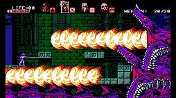 画像ギャラリー No.003のサムネイル画像 / 五十嵐孝司氏が手掛ける2D横スクロールアクション「Bloodstained: Curse of the Moon」のDMM GAME PLAYER対応版が配信開始