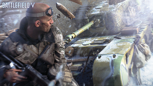 画像ギャラリー No.015のサムネイル画像 / ［E3 2018］「Battlefield V」の最新スクリーンショットが公開。北欧が戦場となり，冬季迷彩のスピットファイアなどが登場