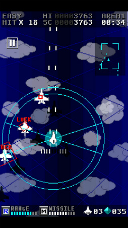 画像ギャラリー No.003のサムネイル画像 / ミサイルと踊れ。スマホ向けシューティング「MissileDancer」を紹介する「（ほぼ）日刊スマホゲーム通信」第1720回