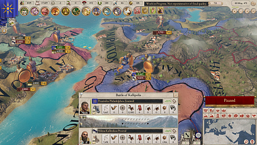 画像ギャラリー No.004のサムネイル画像 / Paradox Interactiveの新作ストラテジー「Imperator: Rome」リリース。ローンチトレイラーも公開