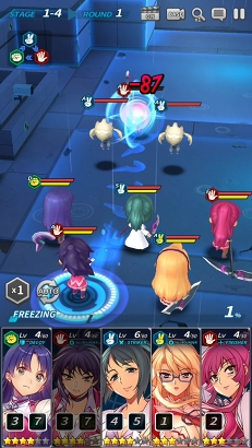 画像ギャラリー No.007のサムネイル画像 / スマホ向け新作RPG「フリージング エクステンション」CBTレポート。勇敢で色気たっぷりの少女たちとともに世界を魔の手から救え！