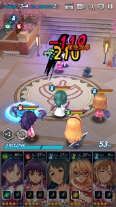 画像ギャラリー No.036のサムネイル画像 / スマホ向け新作RPG「フリージング エクステンション」CBTレポート。勇敢で色気たっぷりの少女たちとともに世界を魔の手から救え！