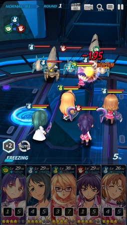 画像ギャラリー No.087のサムネイル画像 / スマホ向け新作RPG「フリージング エクステンション」CBTレポート。勇敢で色気たっぷりの少女たちとともに世界を魔の手から救え！