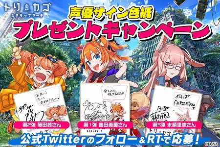 画像ギャラリー No.001のサムネイル画像 / 「トリカゴ スクラップマーチ」，“エーコ”のキャラ紹介動画が公開に