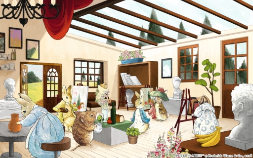 画像ギャラリー No.002のサムネイル画像 / 「ピーターラビット - 小さな村の探しもの -」でDVDやBlue-ray，グッズが当たるキャンペーン実施