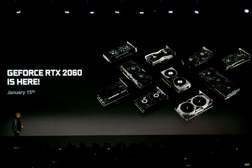画像ギャラリー No.005のサムネイル画像 / 「GeForce RTX 2060」発表。搭載カードは349ドルで1月15日発売予定
