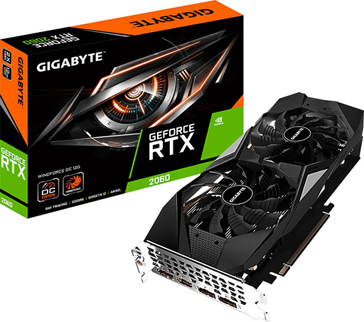 画像ギャラリー No.001のサムネイル画像 / CFD販売，GIGABYTE製とGALAKURO製のメモリ12GB版RTX 2060カードを発売