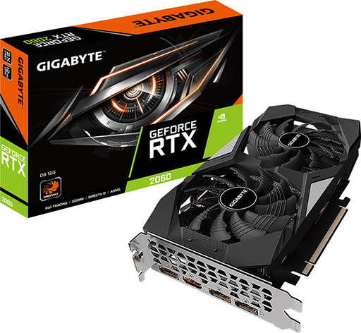 画像ギャラリー No.002のサムネイル画像 / CFD販売，GIGABYTE製とGALAKURO製のメモリ12GB版RTX 2060カードを発売