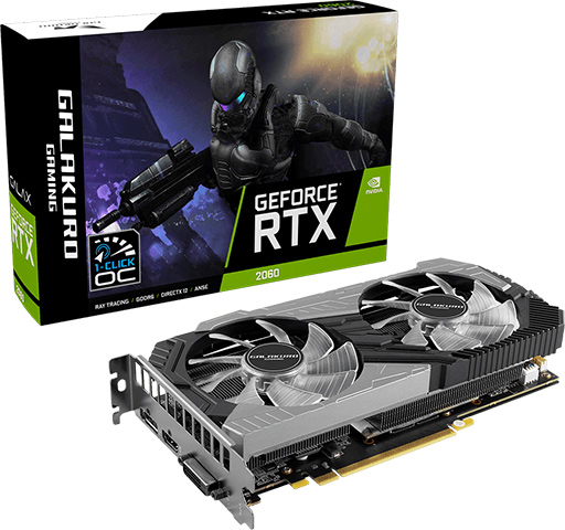 画像ギャラリー No.006のサムネイル画像 / CFD販売，GIGABYTE製とGALAKURO製のメモリ12GB版RTX 2060カードを発売