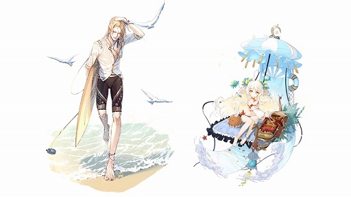 画像ギャラリー No.002のサムネイル画像 / 「フードファンタジー」，カニみそ小籠包やティラミスなど，12名の水着スキンが登場
