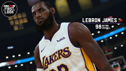 画像ギャラリー No.006のサムネイル画像 / 【PR】20周年を迎えるバスケゲームシリーズの最新作「NBA 2K19」。大きく進化したビジュアルとゲームプレイで，現実さながらの試合を楽しもう