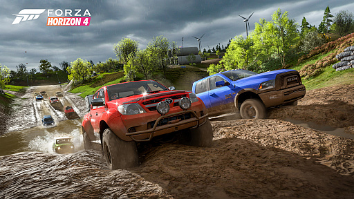画像ギャラリー No.015のサムネイル画像 / ［E3 2018］イギリスが舞台のシリーズ最新作「Forza Horizon 4」の魅力に迫る。動的な季節の移り変わりがレースシーンに影響を与える