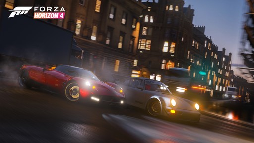 画像ギャラリー No.016のサムネイル画像 / ［E3 2018］イギリスが舞台のシリーズ最新作「Forza Horizon 4」の魅力に迫る。動的な季節の移り変わりがレースシーンに影響を与える