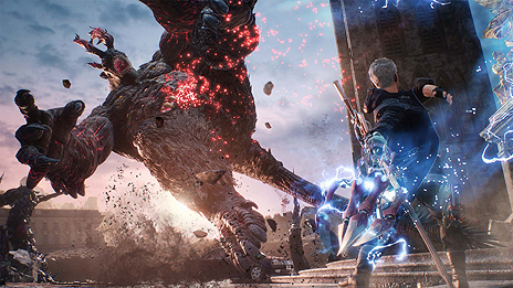画像ギャラリー No.005のサムネイル画像 / ［gamescom］「デビル メイ クライ 5」は2019年3月8日に世界同時で発売へ。プレイアブル参戦となるダンテの姿も収めたトレイラーが公開