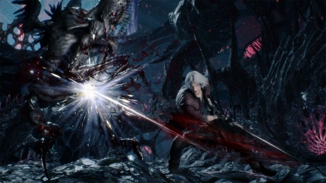 画像ギャラリー No.008のサムネイル画像 / ［TGS 2018］「デビル メイ クライ 5」最新トレイラーで“伝説の悪魔狩人（デビルハンター）”ダンテのアクションが公開