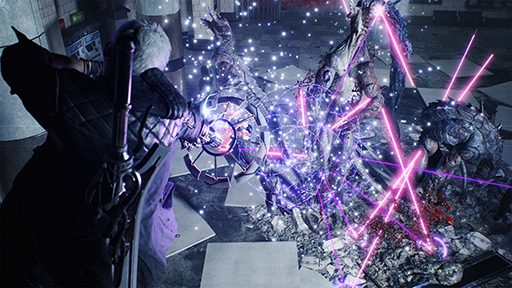 画像ギャラリー No.007のサムネイル画像 / ［TGS 2018］「デビル メイ クライ 5」プレイレポート。電撃，衝撃波，豪腕，そしてロケットパンチ！4つのデビルブレイカーを使いこなして戦え