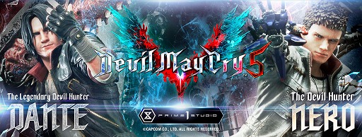 画像ギャラリー No.019のサムネイル画像 / 「デビル メイ クライ 5」，ダンテとネロの“EXカラー”スタチューの予約受付をスタート。プライム1スタジオ10周年記念アイテム