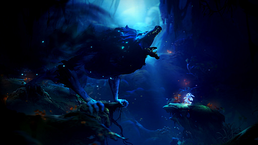 画像ギャラリー No.004のサムネイル画像 / ［E3 2018］「Ori and the Will of the Wisps」は，進化したアクションと手描き風のグラフィックスで，面白さはOri紙付き