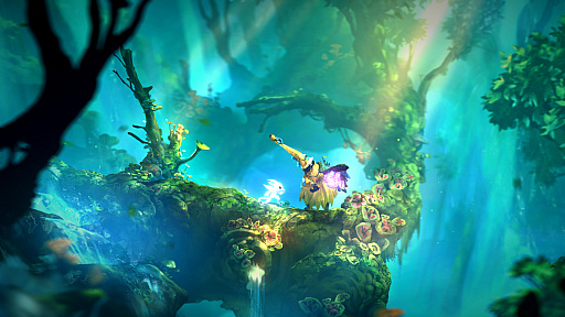 画像ギャラリー No.005のサムネイル画像 / ［E3 2018］「Ori and the Will of the Wisps」は，進化したアクションと手描き風のグラフィックスで，面白さはOri紙付き