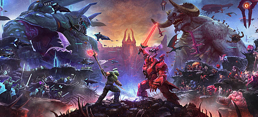 画像ギャラリー No.002のサムネイル画像 / 最強のボスファイトを描く「DOOM Eternal: The Ancient Gods ‐ Part Two」の新トレイラーが公開され，北米時間3月18日のリリースが明らかに