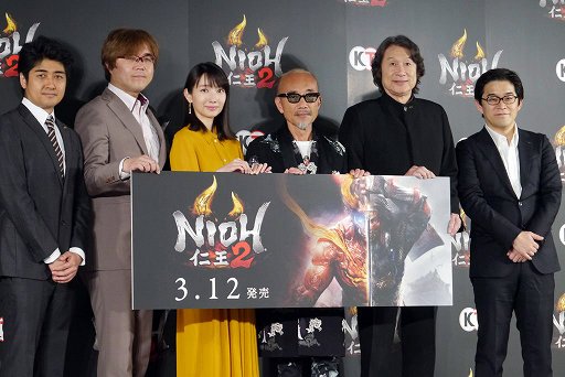 画像ギャラリー No.006のサムネイル画像 / 竹中直人さんと波瑠さんが制作秘話を語った，「仁王2」完成発表会をレポート