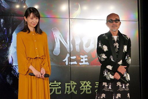 画像ギャラリー No.012のサムネイル画像 / 竹中直人さんと波瑠さんが制作秘話を語った，「仁王2」完成発表会をレポート