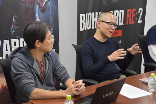画像ギャラリー No.007のサムネイル画像 / シリーズ最新作にして再：新作の「バイオハザード RE:2」ではゾンビに襲われる恐怖を再構築。開発の中核を担うキーマン3人に話を聞いた