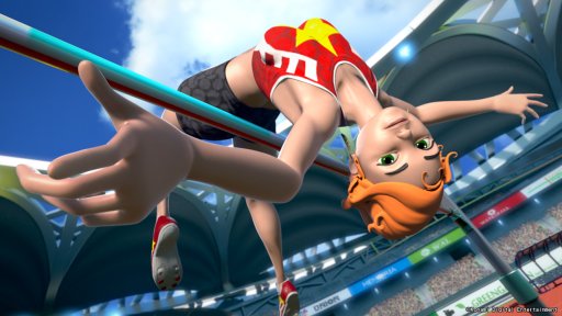 画像ギャラリー No.006のサムネイル画像 / ［E3 2018］「ハイパースポーツ R」の100メートル走，走り幅跳び，槍投げという3種目を体験。ハイパーオリンピックの興奮が再び