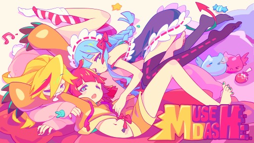 画像ギャラリー No.005のサムネイル画像 / リズムアクション「Muse Dash」のPC＆Switch版が本日リリース。新キャラクター「マリヤ 黒衣の女王」が登場