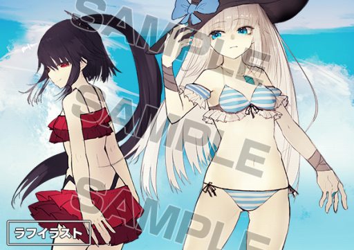 画像ギャラリー No.007のサムネイル画像 / 「CRYSTAR」,リウイチ氏描き下ろしの店舗特典ラフイラストが公開