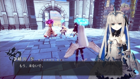 画像ギャラリー No.004のサムネイル画像 / 「CRYSTAR -クライスタ-」のキャラクター「777」（CV：諸星すみれ）の情報が公開に。文房具などを飛ばして戦う遠距離攻撃が主体の代行者