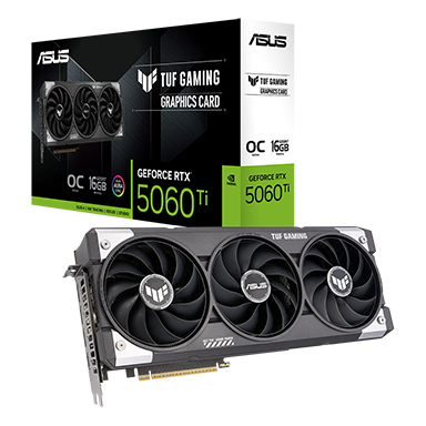 画像ギャラリー No.002のサムネイル画像 / メモリ16GB版GeForce RTX 5060 Ti搭載カード計3製品がASUSから登場