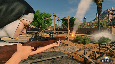 画像ギャラリー No.010のサムネイル画像 / キッチン用品を装備して戦うバトロワ「Cuisine Royale」，PC版の配信が本日スタート。PS4版も夏に登場予定