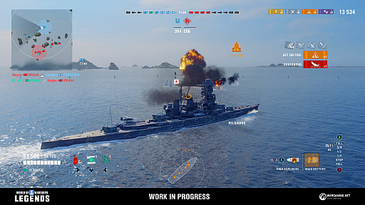 画像ギャラリー No.002のサムネイル画像 / 「World of Warships: Legends」，クローズドβテストを12月21日より実施。事前登録受付もスタート