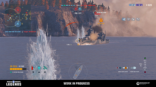画像ギャラリー No.004のサムネイル画像 / 「World of Warships: Legends」，クローズドβテストを12月21日より実施。事前登録受付もスタート