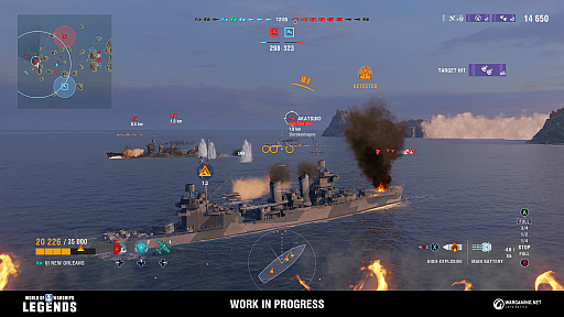 画像ギャラリー No.002のサムネイル画像 / 「World of Warships: Legends」の発売日が決定。ダウンロード版が4月16日，パッケージ版が4月25日。最終クローズドβテストは3月22日から