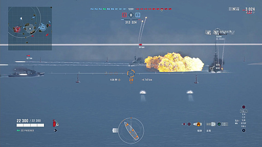 画像ギャラリー No.016のサムネイル画像 / PS4で本格海戦が楽しめる「World of Warships: Legends」の4つのポイント。全体的に遊びやすく，初心者にも優しい作りに