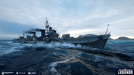 画像ギャラリー No.012のサムネイル画像 / 「World of Warships: Legends」の最新アップデート情報が公開。峯風，初春など日本駆逐艦がツリーに登場