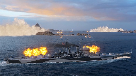 画像ギャラリー No.007のサムネイル画像 / 「World of Warships: Legends」，映画「ゴジラvsコング」とのコラボ要素を含む大型アップデートが実装。両雄をイメージしたオリジナルTier V戦艦も登場